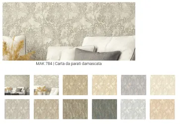 MAK 784 | Coordinato - Carta da parati damascata
